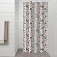 thumbnail image 2 of White Christmas Deer and Gift Pattern Shower Curtain 36"x72" ,Bathroom Decorative Shower Curtains Set with 12 Hooks,Modern Waterproof Washable Shower Curtain, 2 of 6