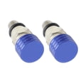 thumbnail image 4 of 2 piezas M5 0,8 mm Horquilla de purga de aire Presión para Moto Durable Azul, 4 of 6