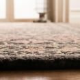 thumbnail image 4 of SAFAVIEH Trace Dulcibella Floral Bordered Wool Area Rug, Black/Red, 4' x 6', 4 of 5