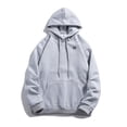 thumbnail image 1 of Sudaderas con capucha con calefacción Usb para hombre y mujer, de invierno, de algodón, con bolsillo y cremallera, de lana gruesa para amantes, sudaderas informales con calefacción para otoñ, 1 of 4