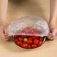thumbnail image 3 of kladzum 300PC Elastic Food Storage Covers Reusable Stretch Plastic Wrap Bowl Covers Food Covers Lids for Fruit or Bowls Cups Food Cover Set, 3 of 5
