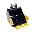 thumbnail image 3 of yuksok Excavator Bucket 30cm Attachment for Landscaping Work Digging Soil Trenching, 3 of 9