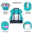 thumbnail image 4 of Mochila para Tejer Leudes Organizador de Hilos Turquesa, 4 of 6