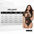 thumbnail image 2 of KLL Women 's Crew Neck Bodysuit Jumpsuits Sky Sunset Bronze Dragon Print Short onesies Stretch T Shirts, 2 of 5