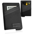 thumbnail image 6 of Fidelo Minimalist Wallet for Men - Slim Credit Card Holder RFID Mens Wallets - LEATHER, 6 of 28