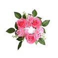 thumbnail image 5 of Sunjoy Tech Simulation Rose Garland Realistic Non-fading Anti-fall Christmas Ornaments Table Candlestick Artificial Flower Rose Garland Dinner Table Decoration, 5 of 8