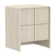 thumbnail image 6 of Novara Contemporary 22" Nightstand in Whitewashed Oak (2-Drawer), 6 of 10