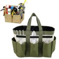 thumbnail image 2 of Sac à Outils de Jardin avec Poches Organisateur Portable Durable Multi-Usage Grande Capacité Réutilisable Intérieur Tissu Oxford Vert, 2 of 6