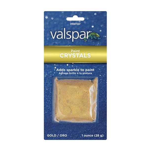 Valspar Gold Paint Crystals 1 oz. Case Of 6