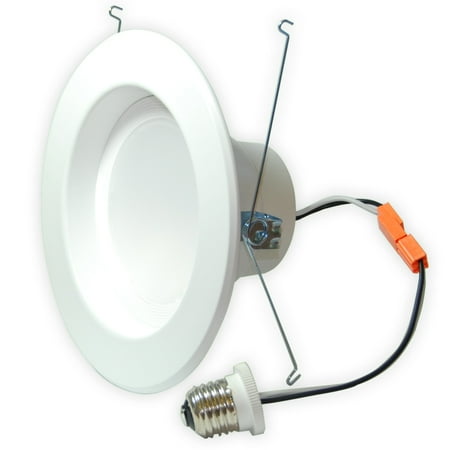 

High Quality 5-6 inch Recessed LED 15W Soft White Retrofit Downlight Kit - 100w equiv.