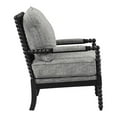 thumbnail image 5 of Eliza Spindle Chair in Graphite Black Fabric, 5 of 9