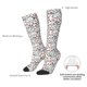 thumbnail image 4 of Fotbe Christmas Elements Calcetas Divertidas Estampadas para Hombre y Mujer, Calcetas de Algodón hasta la Rodilla para Caminar, Correr, Enfermería y Embarazo, 4 of 6