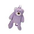 thumbnail image 4 of Mochila de oso de peluche, mochila bonita y suave a la moda para adolescentes y niñas universitarias Púrpura, 4 of 8