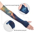 thumbnail image 3 of ALAZA Magical Fish UV Sun Protection Arm Sleeves UPF 50+ Compression Cooling Sleeve 1 Pair, 3 of 7