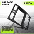 thumbnail image 3 of Car Radio Fascia for C CLASS W203 02-04 DVD Stereo Frame Plate Adapter Mounting Dash Installation Bezel Trim Kit, 3 of 4
