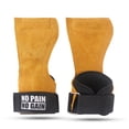 thumbnail image 2 of Sonducket 1 par de guantes de cuero para gimnasio, portátil, reutilizable, lavable, agarre protector, almohadilla ajustable para levantamiento de pesas Ropa Deportiva, Zapatos Amarillo Sonducket OD028740-01, 2 of 6