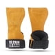 thumbnail image 2 of Sonducket 1 par de guantes de cuero para gimnasio, portátil, reutilizable, lavable, agarre protector, almohadilla ajustable para levantamiento de pesas Ropa Deportiva, Zapatos Amarillo Sonducket OD028740-01, 2 of 6
