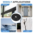 thumbnail image 6 of Uxcell 8Ft Black Foam Backer Rod, 11mm(7/16") Diameter EPDM Rubber Weather Seal Strip Concrete Expansion Joint Filler for Sealing Gaps Joints Crack Filling DIY Gasket, 6 of 6
