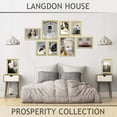 thumbnail image 3 of Langdon House 4x6 Gold Picture Frames, 6 Pack, Prosperity Tabletop Frames, 3 of 6
