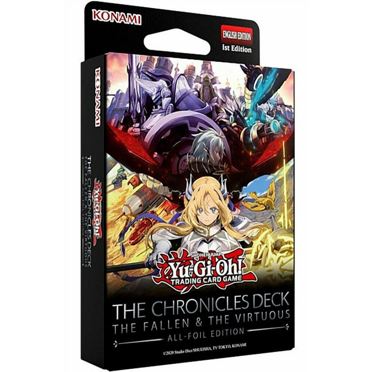 Yu-Gi-Oh Chronicles Deck The Fallen & The Virtuous All Foil