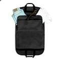 thumbnail image 6 of DALIX 39" Business Garment Bag Cover for Suits and Dresses Clothing Foldable w Pockets in Black, 6 of 7
