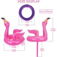 thumbnail image 2 of Flamingo Ring Head Toss Pool Party Games Inflatable Flamingo Hat Pool Toys For Pool Beach Luau Party Favors Water Fun1pcs_Perfect Gift, 2 of 5
