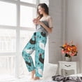 thumbnail image 5 of Salouo Lovely Roosters Print Women's Pajama Pants Casual Loose Sweatpants PJs Flowy Pants Drawstring Palazzo for Women Wide Leg Pants Lounge Pajama -Medium, 5 of 8
