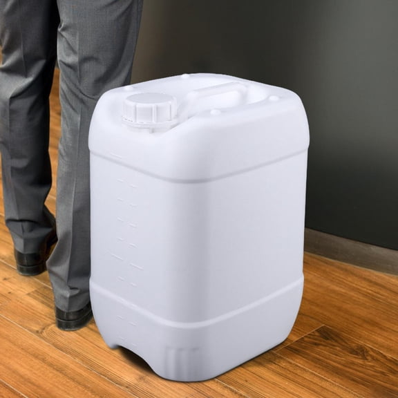 Camping Water Tank Water Container PE Water Carrier for Barbecue Outdoor Hiking BBQ White