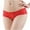Red, variant on Bigersell Ladies Panties Clearance Bikini Panties Women Boyshort Thongs Panty Style P-1496 Cotton Boyshort Panties Thong Bikini Briefs Mid Waist Women Cheeky Panties Blue S