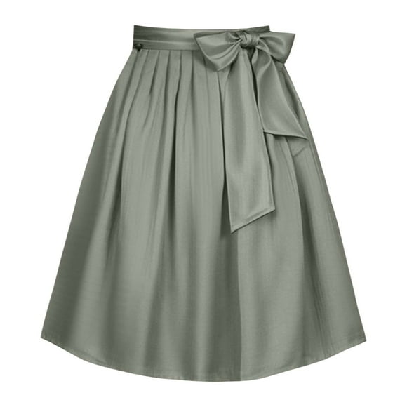 Women's Stylish Wrap Skirt For Festival Casual Daily Wear Versatile Outfit With Tie Waist Design Comfortable Flowy Skirt For Any Occasion