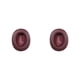 thumbnail image 1 of Moyic Almohadillas para auriculares Auriculares Funda de PU Cancelación de ruido Cubierta de auriculares Cojín de malla fina Reemplazo para Rojo oscuro 2piezas, 1 of 6