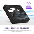thumbnail image 2 of Ventilador NZXT F140P 140 mm de presión estática negro, 2 of 8