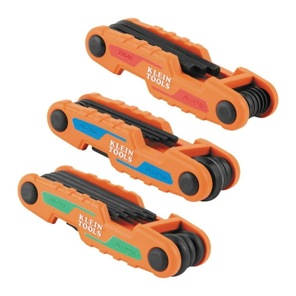 Klein Tools Compact Hex 25-Key Set 3Pc