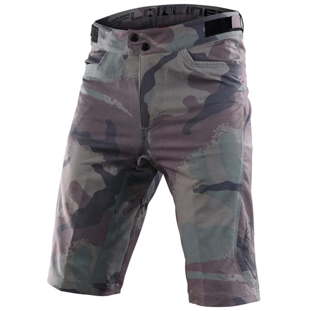 Pantalones cortos Troy Lee Designs Flowline Camo Woodland Shell Sz 32