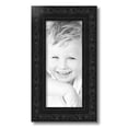 thumbnail image 2 of ArtToFrames 7" x 16" Majestic Black Picture Frame, 7x16 inch Black Wood Poster Frame (WOM-5120),  Pack, 2 of 7