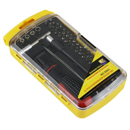 

51-In-1 Ratchet Screwdriver Bit Set Computer Mobile Phone Disassembly Tool Small Screwdriver Set Torque Screwdriver Magnetic Screwdriver Set Ratchet Screwdriver Set Mini Screwdriver Set Cordless