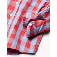 thumbnail image 4 of Camisa Tommy Hilfiger de manga larga Kirk Fireside Plaid 6 para niño, 4 of 4
