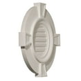 thumbnail image 2 of 24"W x 24"H x 1 1/8"P, Round Gable Vent with Keystones, Non-Functional, 2 of 4