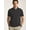 Jet Black, variant on Men’s and Big Men’s Seacoast Wash Ribbed Knit Polo, Sizes S–3XL