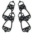 thumbnail image 1 of unbranded 2Pares De Para Antideslizantes Negros Ideales Para Montañismo Y Senderismo, 1 of 8