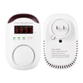 thumbnail image 2 of Monitor detector de monóxido de carbono con alarma de monóxido de carbono de tipo enchufable con pa Tomshoo  Alarma de gas, 2 of 6
