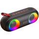 thumbnail image 1 of Altavoz portátil Bluetooth de 20 W, subwoofer, caja de sonido con función de luz LED a prueba de agua para reproductor doméstico para exteriores y oficina, 1 of 5