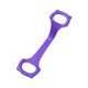 thumbnail image 2 of Banda de fitness con 8 formas, correa de , expansor de pecho, banda de ejercicio, estiramiento para entrenamiento, desarrollo muscular, gimnasio Púrpura, 2 of 8