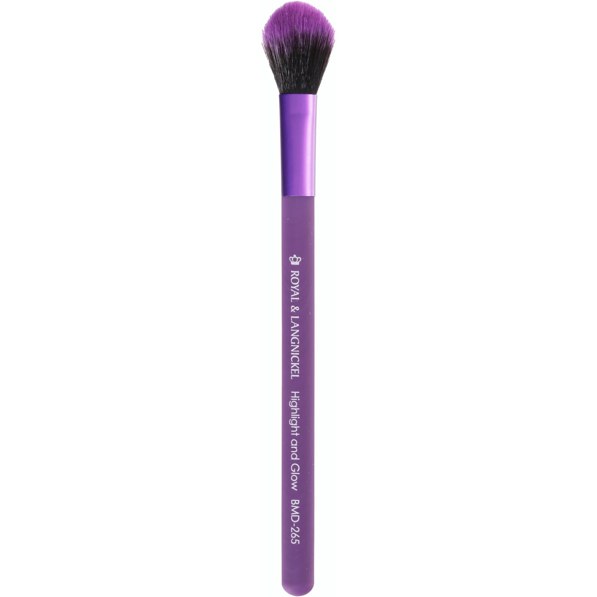 Moda Highlight and Glow Makeup Brush, Purple, Single Makeup Brush
