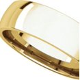 thumbnail image 4 of 6mm Light Comfort Fit Wedding Band in 18k Yellow Gold - Size 7.5, 4 of 7