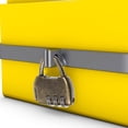 thumbnail image 2 of 1 Set Combination Padlock Outdoor Zinc Alloy For Diy Projects 1.69X1.41X0.37In, 2 of 4