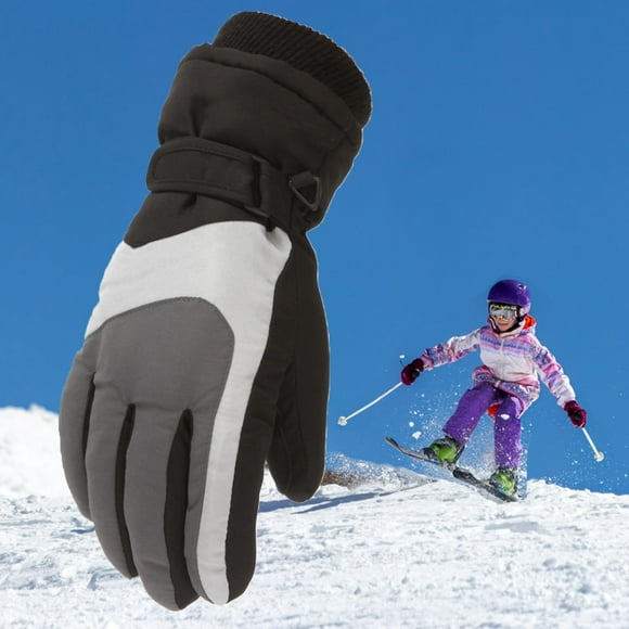 LSLJS Toddler Girls Boys Snow Gloves Kids Ski Winter Gloves Windproof Children Warm Gloves, Kids Gloves on Clearance