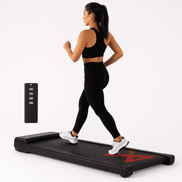 Caminadora Eléctrica X-Rush Eros 6 km/h con Motor 1.5 HP, Inclinación Manual y Monitor Inteligente