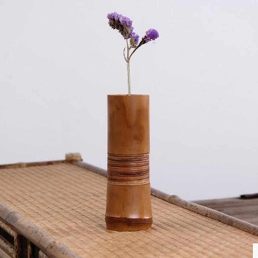 1 Piece Bamboo Flower Vase Japanese Tea Sets Decorative, Heimwerken - image 2 of 10