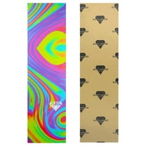 Black Diamond Grip Skateboard Graphic Griptape Sheet Neo Chrome 9" x 33" Grip Tape